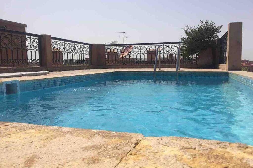 Appartement Tout Confort Avec Possibilite Transport Aeroport Marrakesch Exterior foto